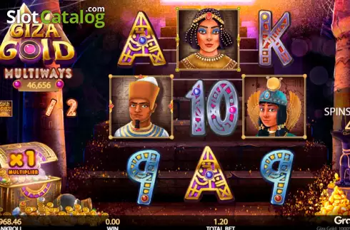 Скрин6. Giza Gold слот