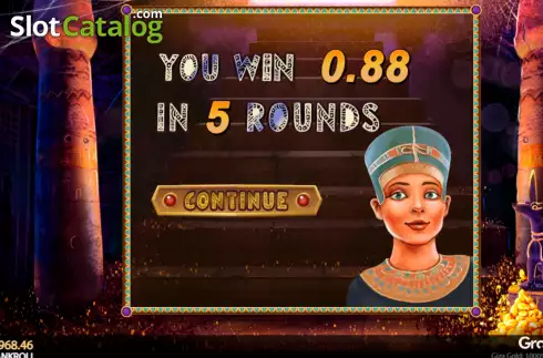 Скрин8. Giza Gold слот
