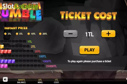 Скрин2. Mega Gem Rumble слот