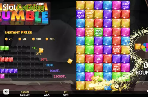 Скрин3. Mega Gem Rumble слот