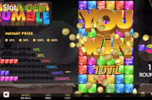 Скрин4. Mega Gem Rumble слот