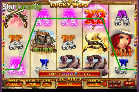 Скрин5. Lucky West слот