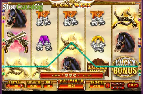 Скрин6. Lucky West слот
