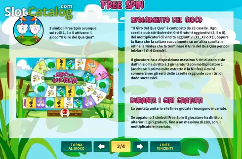 Скрин8. Il Ballo del Qua Qua слот