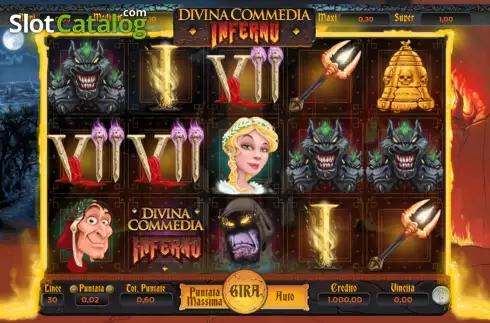 Скрин2. Divina Commedia – Inferno слот