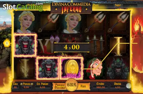 Скрин5. Divina Commedia – Inferno слот