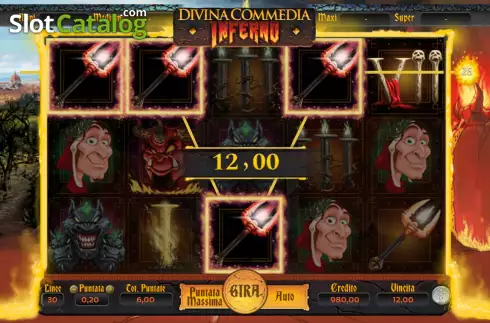 Скрин6. Divina Commedia – Inferno слот