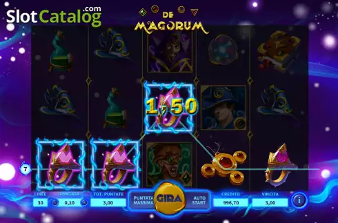 Скрин3. De Magorum слот