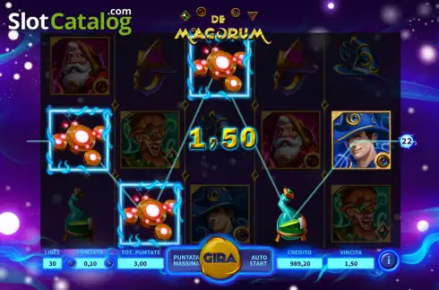 Скрин4. De Magorum слот