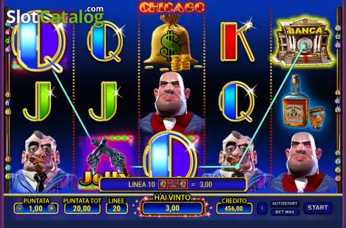 Скрин3. Chicago (Giocaonline) слот