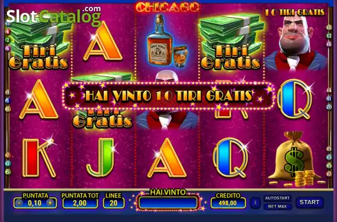 Скрин4. Chicago (Giocaonline) слот