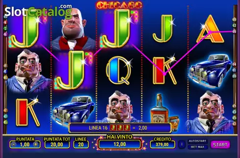 Скрин5. Chicago (Giocaonline) слот