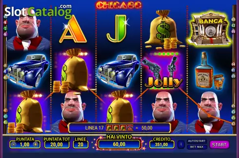 Скрин6. Chicago (Giocaonline) слот