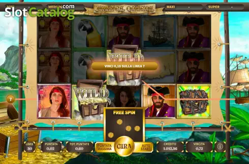 Скрин4. Pirates Queens слот