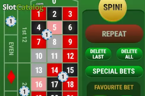 Скрин3. Instant Roulette (Giocaonline) слот