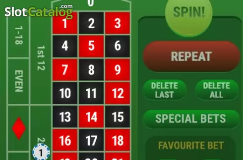 Скрин4. Instant Roulette (Giocaonline) слот