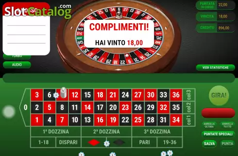 Скрин4. French Roulette (Giocaonline) слот