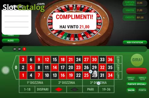Скрин6. French Roulette (Giocaonline) слот