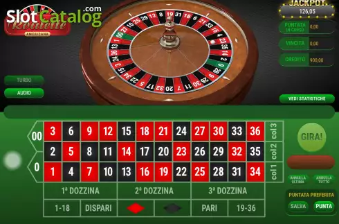 Скрин2. American Roulette (Giocaonline) слот