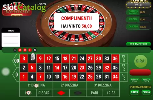 Скрин4. American Roulette (Giocaonline) слот
