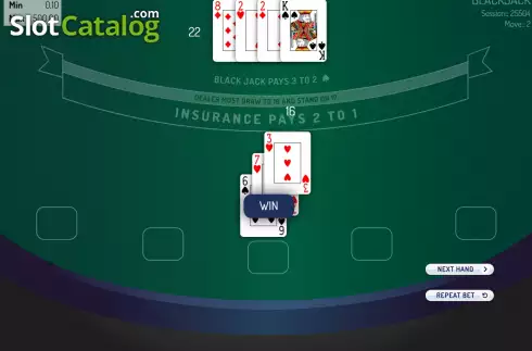 Скрин5. Blackjack (Giocaonline) слот