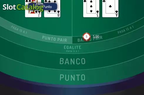 Скрин3. Punto Banco (Giocaonline) слот