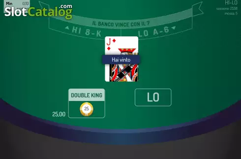 Скрин4. Hi-Lo (Giocaonline) слот