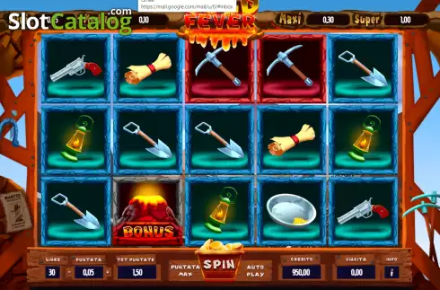Скрин2. Gold Fever (Giocaonline) слот