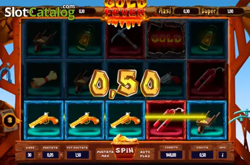 Скрин3. Gold Fever (Giocaonline) слот