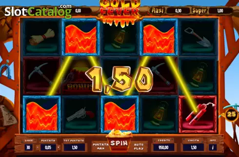 Скрин4. Gold Fever (Giocaonline) слот