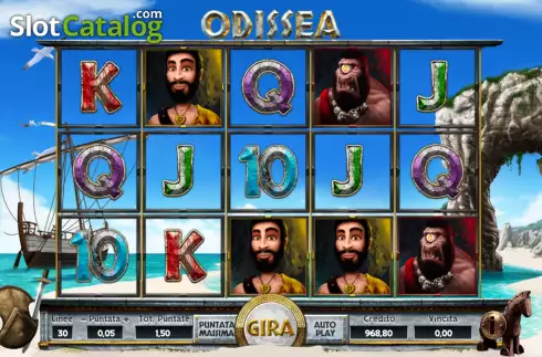 Скрин2. Odissea слот