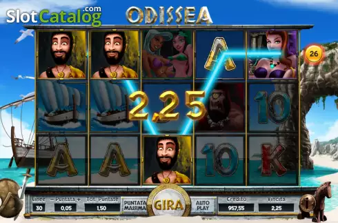 Скрин4. Odissea слот