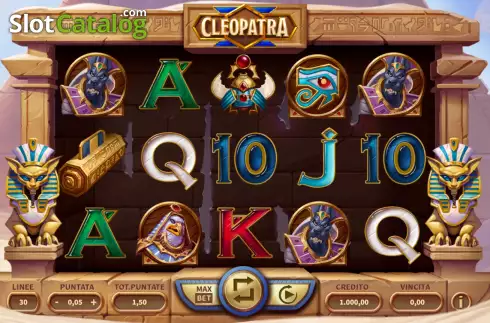 Скрин2. Cleopatra (Giocaonline) слот