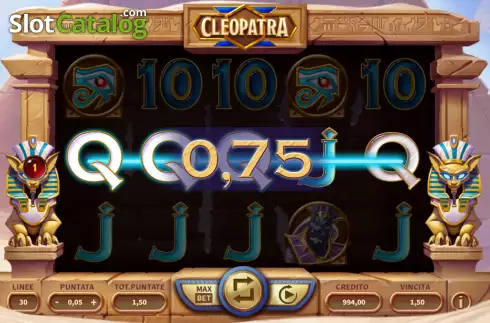 Скрин3. Cleopatra (Giocaonline) слот