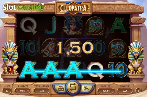 Скрин4. Cleopatra (Giocaonline) слот