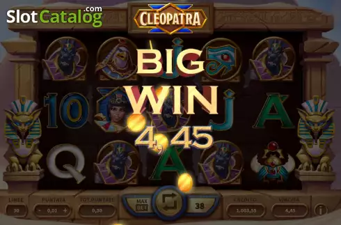 Скрин5. Cleopatra (Giocaonline) слот