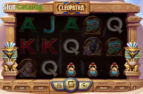 Скрин6. Cleopatra (Giocaonline) слот