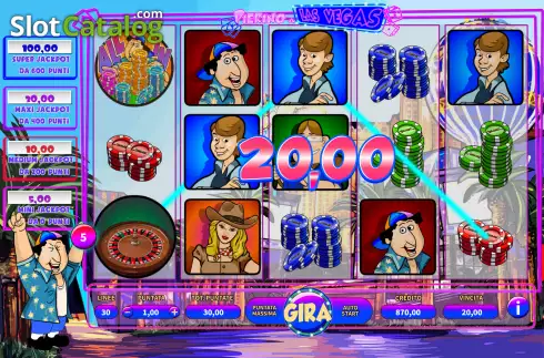 Скрин3. Pierino a Las Vegas слот