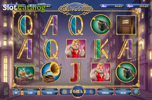 Скрин2. Gangster (Giocaonline) слот