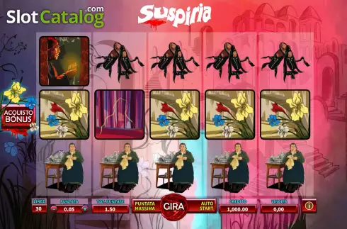 Скрин2. Suspiria слот