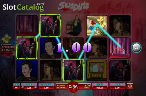Скрин3. Suspiria слот