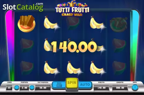Скрин4. Tutti Frutti Crazy Wild слот