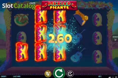 Скрин3. Mexico Picante Crazy Wild слот