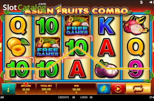 Скрин5. Asian Fruit Combo слот
