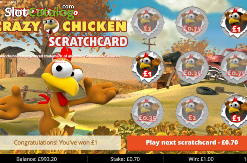 Скрин5. Moorhuhn Scratchcard слот