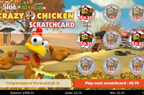 Скрин6. Moorhuhn Scratchcard слот