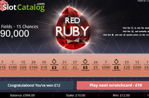 Скрин4. Red Ruby слот