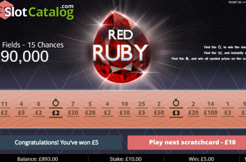 Скрин5. Red Ruby слот