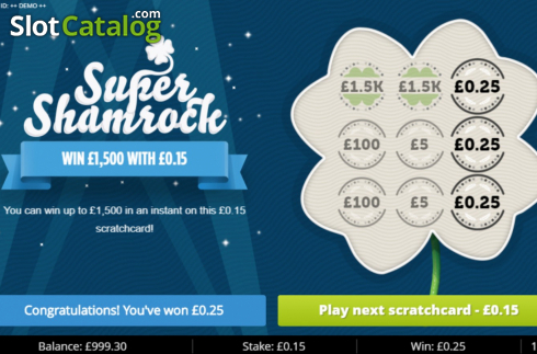 Скрин5. Super Shamrock слот