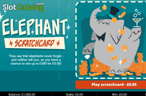 Скрин2. Elephant Scratch слот